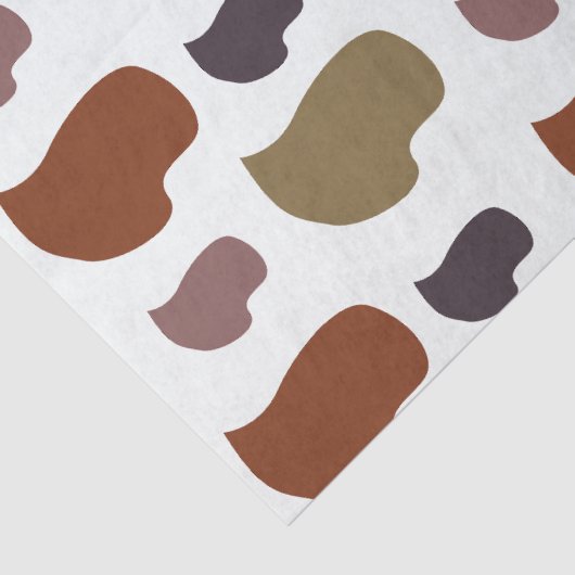 Farblich modern Abstrakt Seidenpapier (Detail)