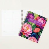 Farblich Personalisiert 2026 Name der Floral Planer (Anzeige)