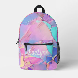 Farblich personalisiert bedruckter rucksack