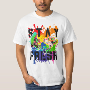 Farblich Platsch T-Shirt