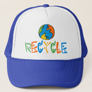 Farblich Recycelnd Truckerkappe