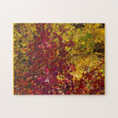 Farblich rot und gelb puzzle (Horizontal)