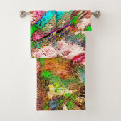 Farblich - rustikal und grob wie grob badhandtuch set (Insitu)