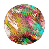 Farblich - rustikal und grob wie grob baseball (Rückseite)