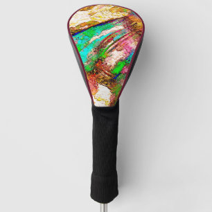 Farblich - rustikal und grob wie grob golf headcover