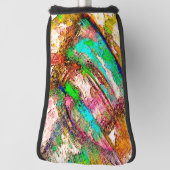 Farblich - rustikal und grob wie grob golf headcover (Rotieren 90)