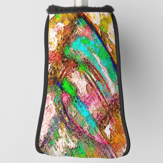 Farblich - rustikal und grob wie grob golf headcover (Rotieren 90)