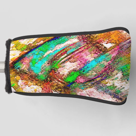 Farblich - rustikal und grob wie grob golf headcover (Vorderseite)