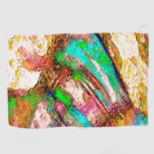 Farblich - rustikal und grob wie grob golfhandtuch (Horizontal)