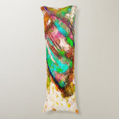 Farblich - rustikal und grob wie grob seitenschläferkissen (Vorderseite Vertikal)