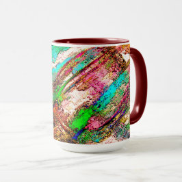 Farblich - rustikal und grob wie grob tasse