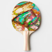 Farblich - rustikal und grob wie grob tischtennis schläger (Vorderseite)