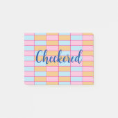 Farblich überprüft post-it klebezettel (Vorderseite)