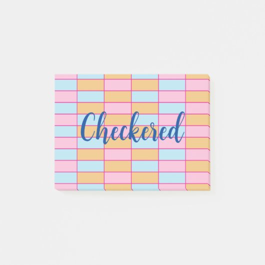 Farblich überprüft post-it klebezettel (Vorderseite)