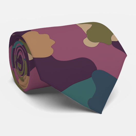 Farblich und modern krawatte (Gerollt)