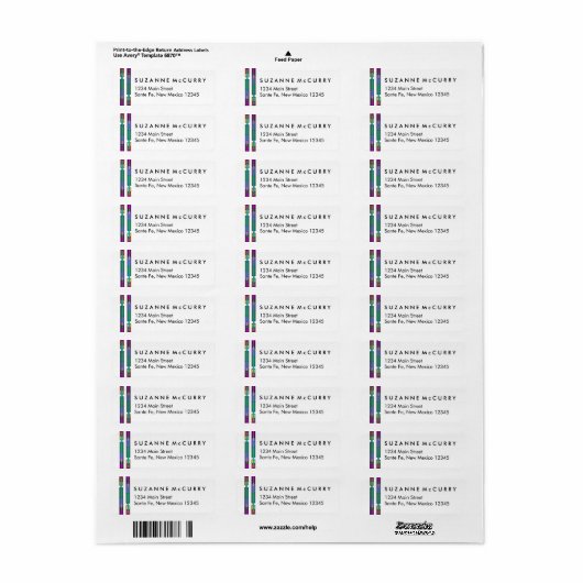 Farblich verklebtes Glas (Vorne)