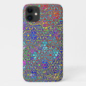 Farblich verklebtes Glas Case-Mate iPhone Hülle (Rückseite)