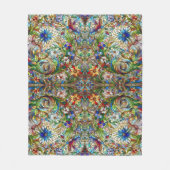 Farblich verklebtes Glas Fleecedecke (Vorderseite)