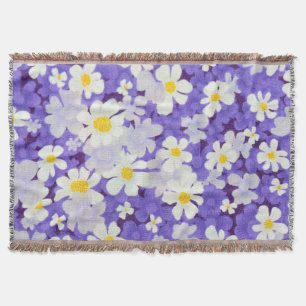 Farblich Vintag: Muster nahtloser Blume Decke