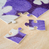 Farblich Vintag: Muster nahtloser Blume Puzzle (Seite)