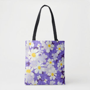 Farblich Vintag: Muster nahtloser Blume Tasche