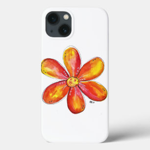 Farblich weißes Orange und Gelb Case-Mate iPhone Hülle