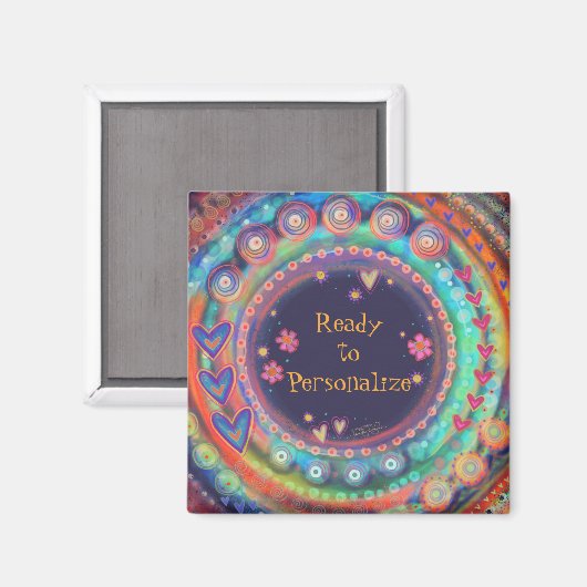 Farbliche Anpassung Ihrer eigenen Inspirivity Tren Magnet (Vorderseite/Rückseite)