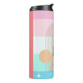 Farbliche Ästhetik Thermosbecher (Nach links gedreht)