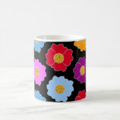 Farbliche Blume Kaffeetasse (Mittel)