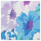 Farbliche Blume Stoff (Nahaufnahme)