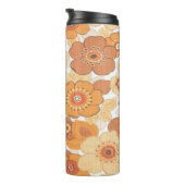 Farbliche Blume Thermosbecher (Nach rechts gedreht)