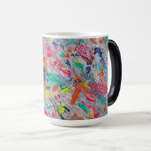 Farbliche Darstellung in Acrylfarbe Verwandlungstasse (VorderseiteRechts)