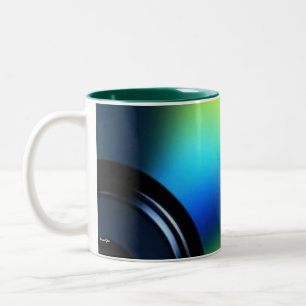Farbliche Effekte - Tasse- Zweifarbige Tasse