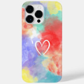 Farbliche Farbspritzen Case-Mate iPhone Hülle (Rückseite)