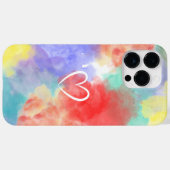 Farbliche Farbspritzen Case-Mate iPhone Hülle (Rückseite (Horizontal))