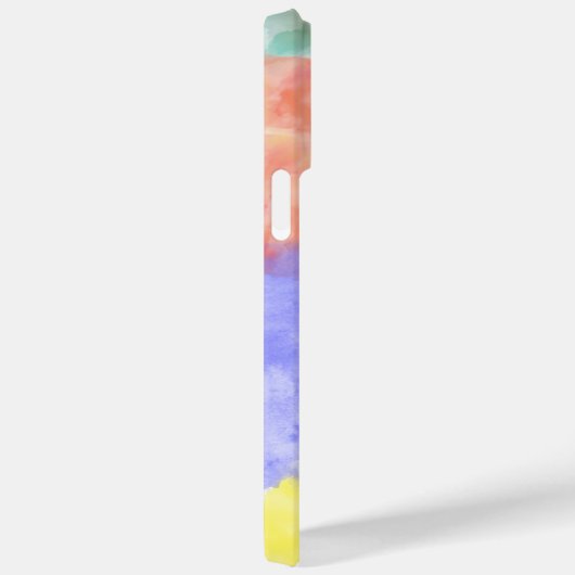 Farbliche Farbspritzen Case-Mate iPhone Hülle (Rückseite / Rechts)