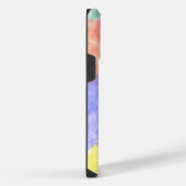 Farbliche Farbspritzen iPhone Hülle (Rechte Seite)