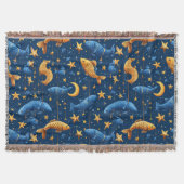 Farbliche Fischmuster Decke (Vorderseite)