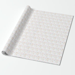 Farbliche Formen Geschenkpapier