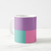 Farbliche Formen Kaffeetasse (Vorderseite Links)