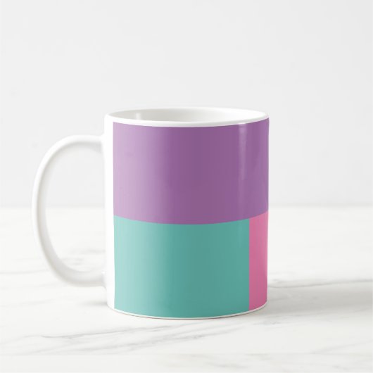 Farbliche Formen Kaffeetasse (Links)