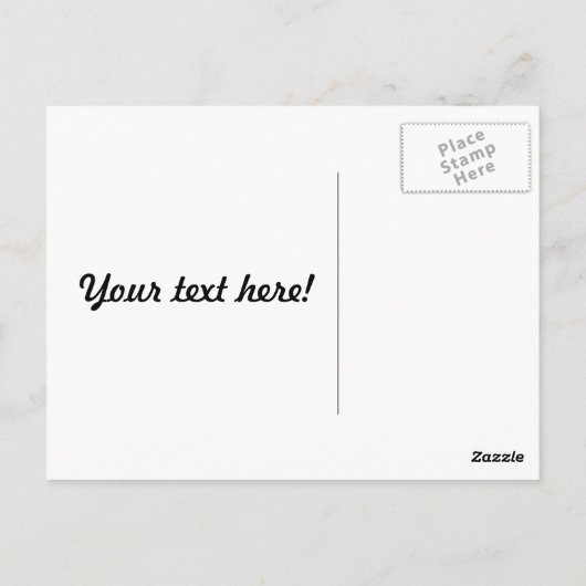 Farbliche Formen Postkarte (Rückseite)