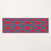 Farbliche Harmonie: Yoga Mat Art Design" Yogamatte (Rückseite (Horizontal))