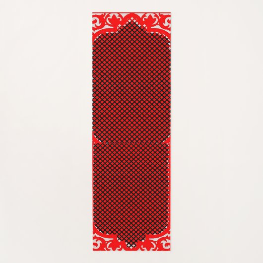 Farbliche Harmonie: Yoga Mat Art Design" Yogamatte (Vorderseite)