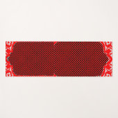 Farbliche Harmonie: Yoga Mat Art Design" Yogamatte (Vorderseite (Horizontal))