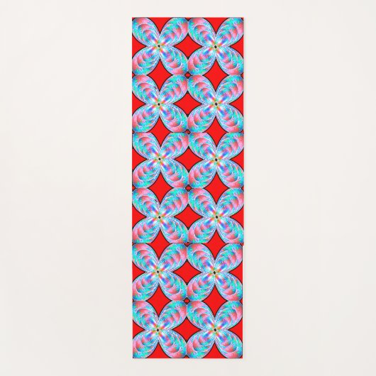 Farbliche Harmonie: Yoga Mat Art Design" Yogamatte (Vorderseite)