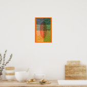 Farbliche Haut Poster (Küche)