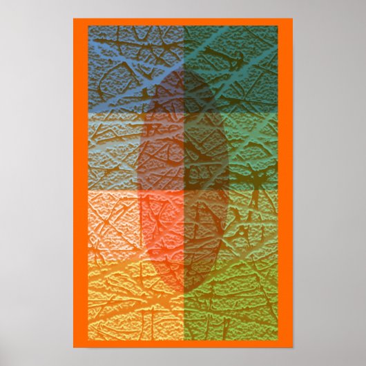 Farbliche Haut Poster (Vorne)