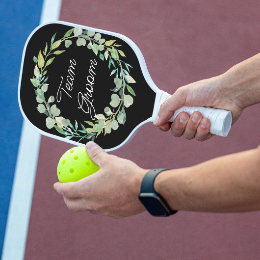 Farbliche Hochzeitsgrönen Pickleball Schläger