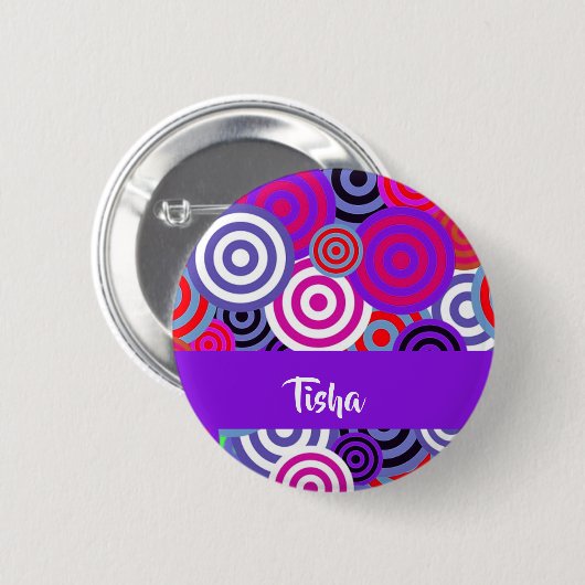 Farbliche Kreise Button (Vorne & Hinten)